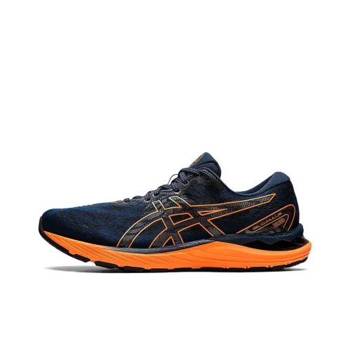 Asics Gel Cumulus 23 'French Blue Shocking Orange'