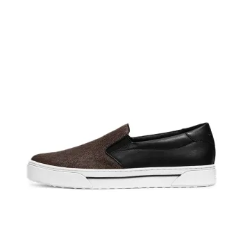 MICHAEL KORS Baxter Stylish Skateboarding Shoes Men's Brown Black
