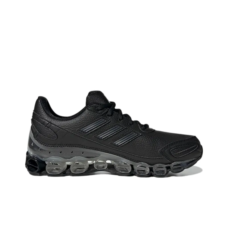 Adidas Microbounce Slip-Resistant Cushioning Low-Top Running Shoes Men's Bright Black-1