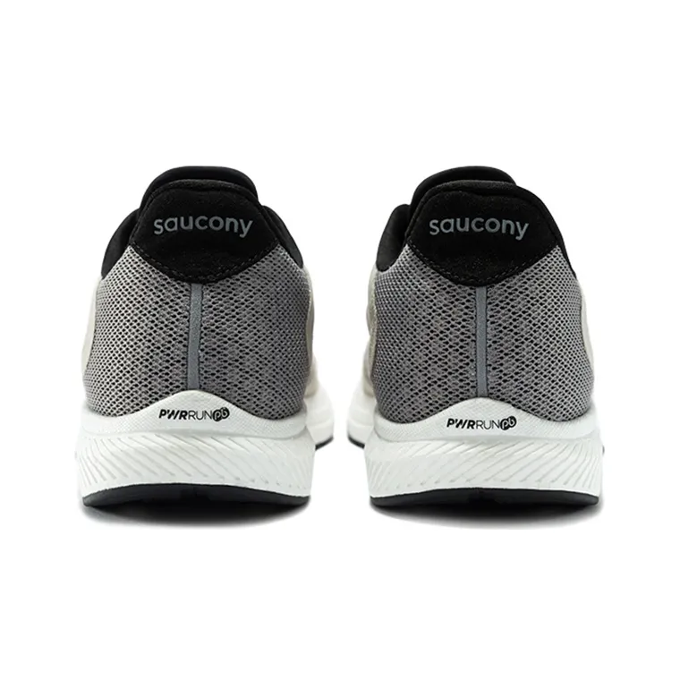 Saucony Freedom 4 Cushioning Anti-Slip Wear-Resistant Breathability Low-Top Casual Running Shoes Men's Misty Gray-3