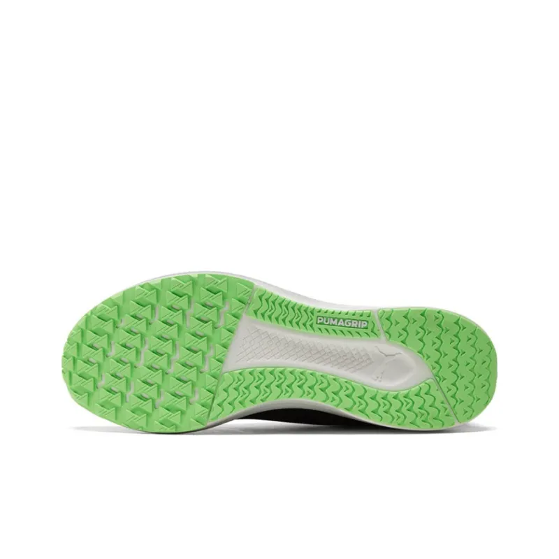 PUMA Velocity Nitro Low Running Shoes Green/Black-4