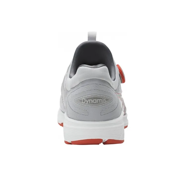 Asics Dynamis Wear-resistant And Waterproof Low-Top Running Shoes Men's Gray Orange-3