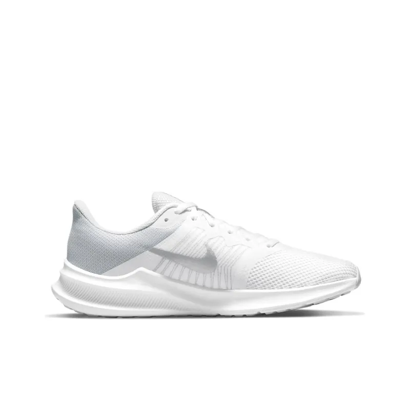 Nike Downshifter 11 White Metallic Silver Women's-1