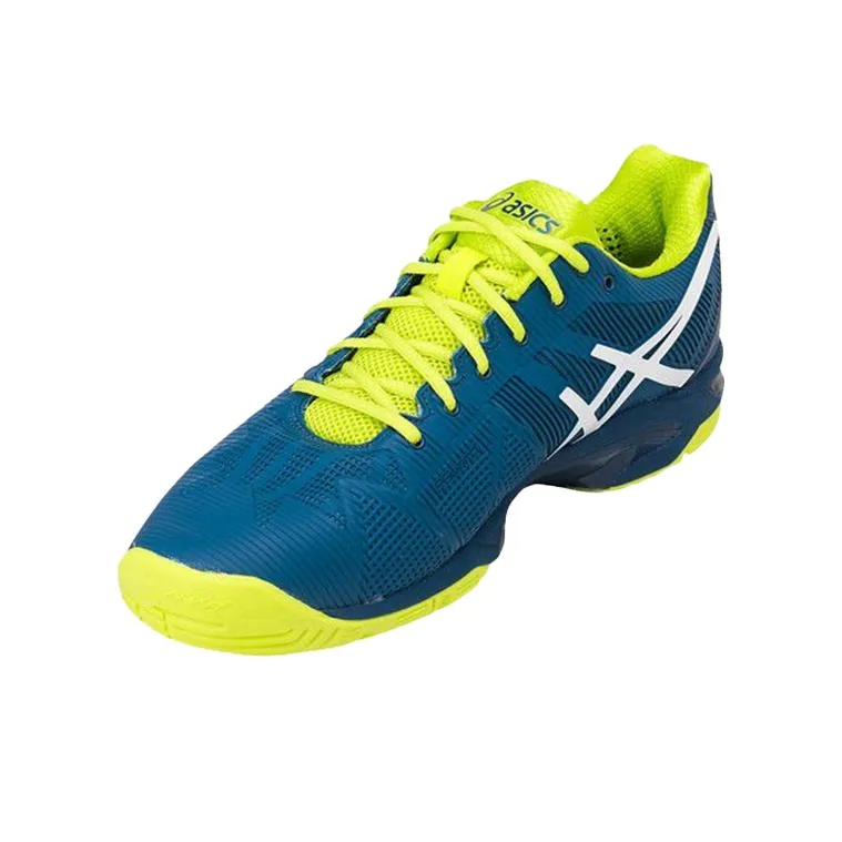 Asics Gel-Solution Speed 3 Low-Top Running Shoes Men's Blue Green-2