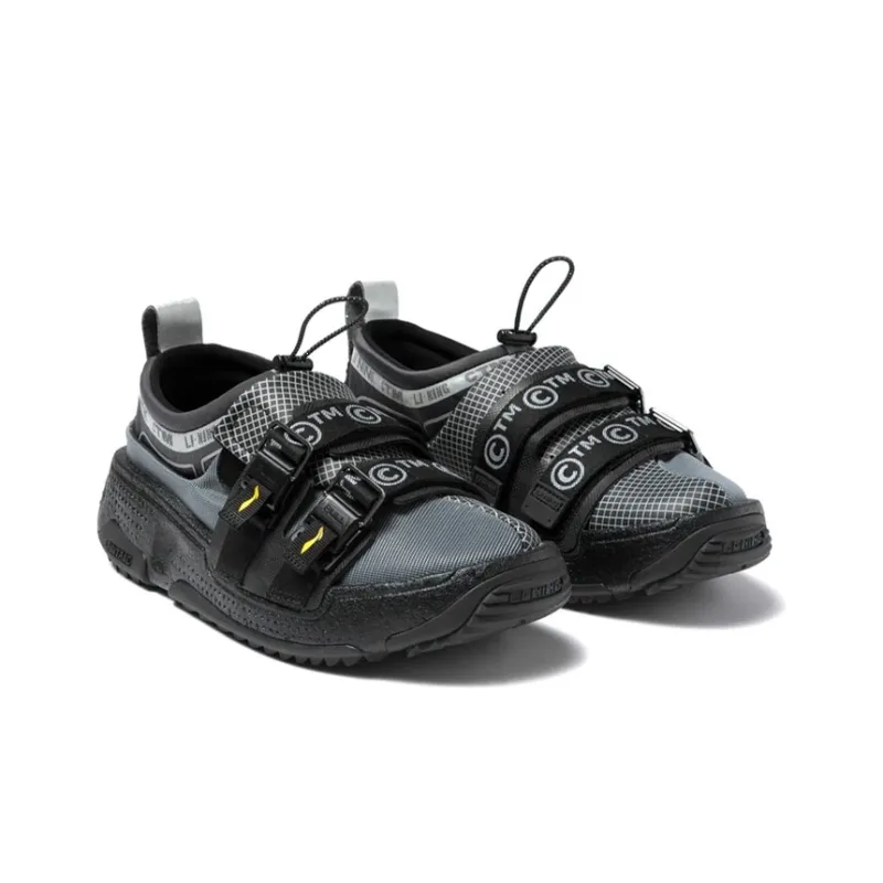 LiNing Pan Gu Bricks 䨻 Sandal Men's Black-3