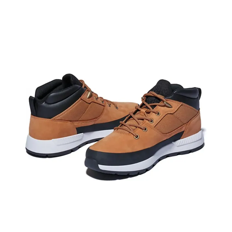 Timberland Sprint Trekker Hiking / Trekking Shoes Men Mid-Top Brown Yellow-3