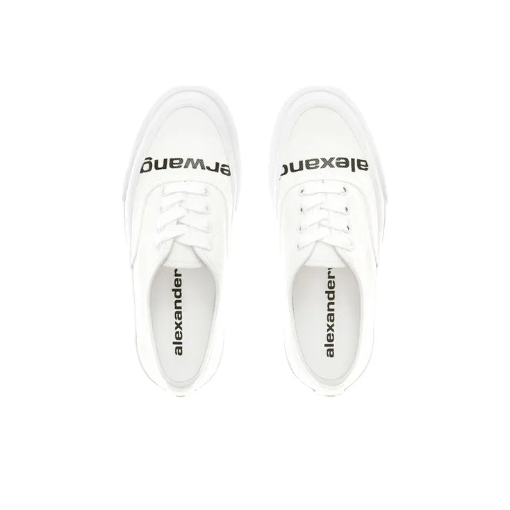 Alexander Wang Dropout Stylish Skateboarding Shoes Women's White-2