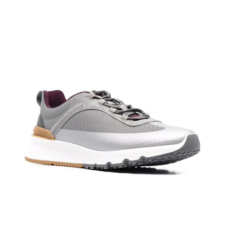 Brunello Cucinelli Running Shoes Men's Gray-1