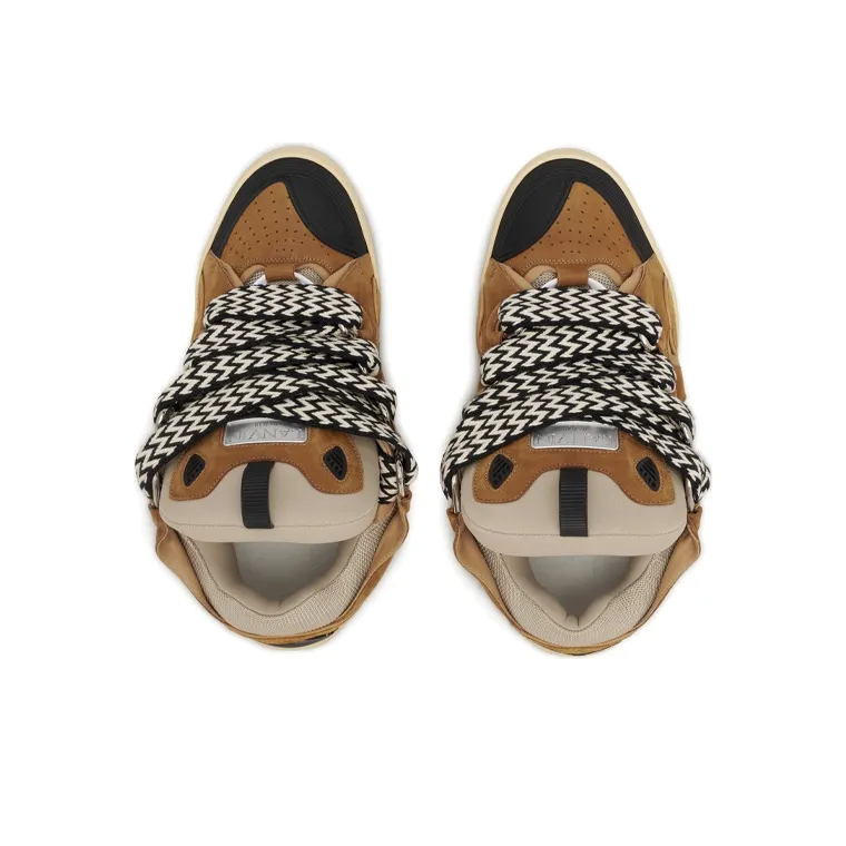 Lanvin Curb Sneaker Brown-4