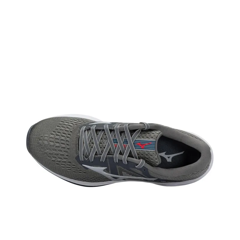 Mizuno Wave Inspire 17 Running Shoes Men Low-Top Gray/White-2