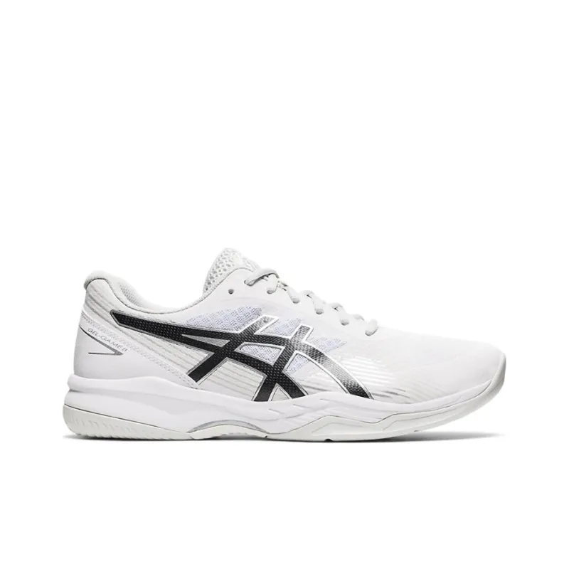 Asics Gel Game 8 Cushioning Anti Slip And Wear Resistant Low Top Running Shoes Men's White Black-1