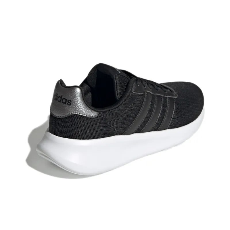 Adidas Lite Racer 3.0 'Black Iron Metallic' Women's-3