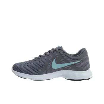 Nike REVOLUTION 4 Running Shoes Women's Low Top Gray/Blue