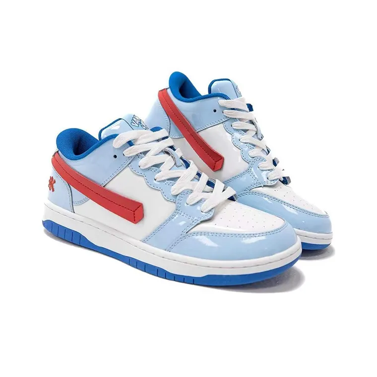 Vandy The Pink Skateboard Shoes Unisex Low Top White-2