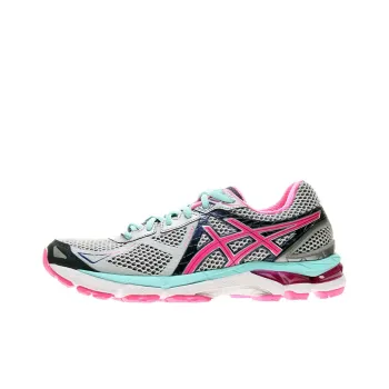 Asics GT-2000 3 Durable Breathable Low-Top Running Shoes Women's Gray Pink