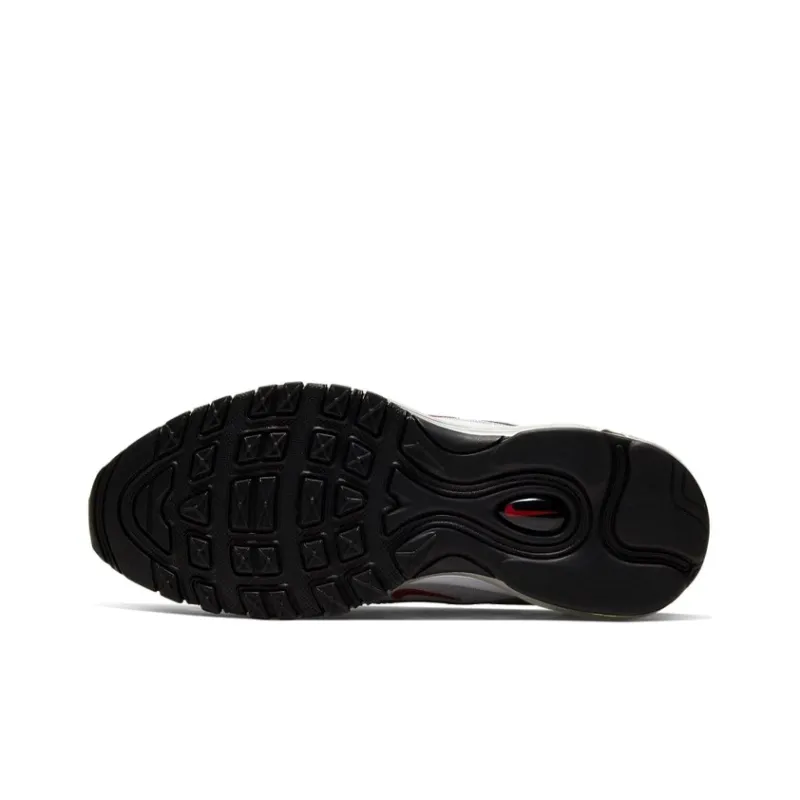 Nike Kids Air Max 97 "Smoke Grey/Red" Sneakers-3