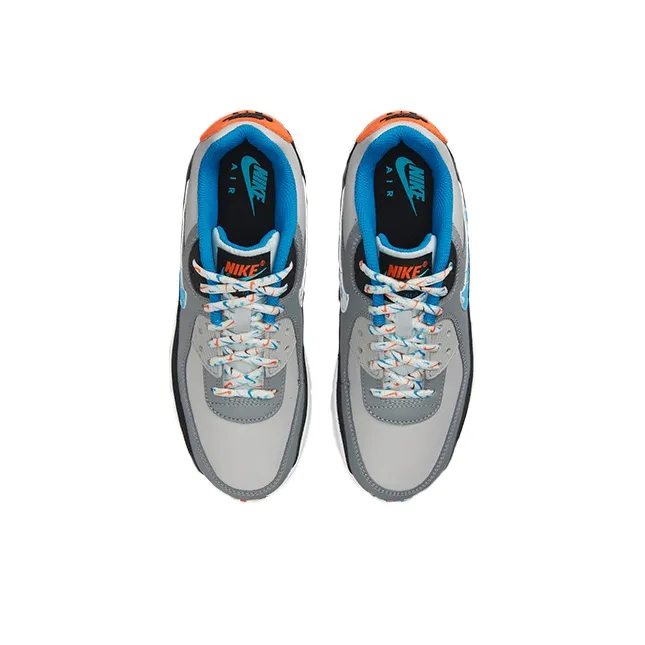 Nike Air Max 90 Cushioning Anti-Slip And Wear-Resistant Coverage Low-Top Running Shoes Women's-3