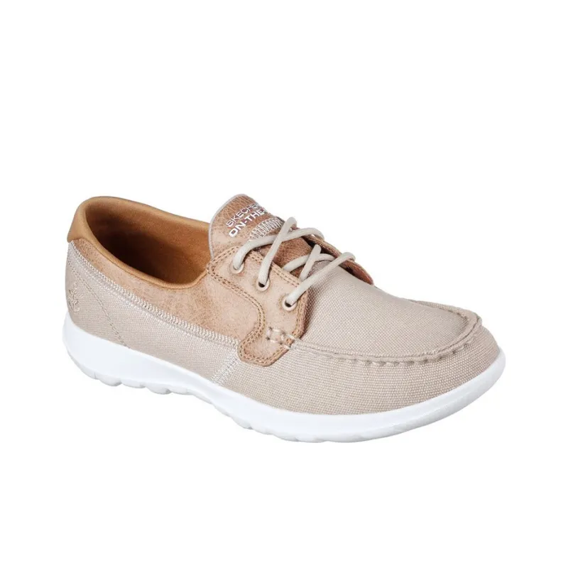 Skechers GO WALK Lite Casual Shoes Women's Low-Top Natural-2