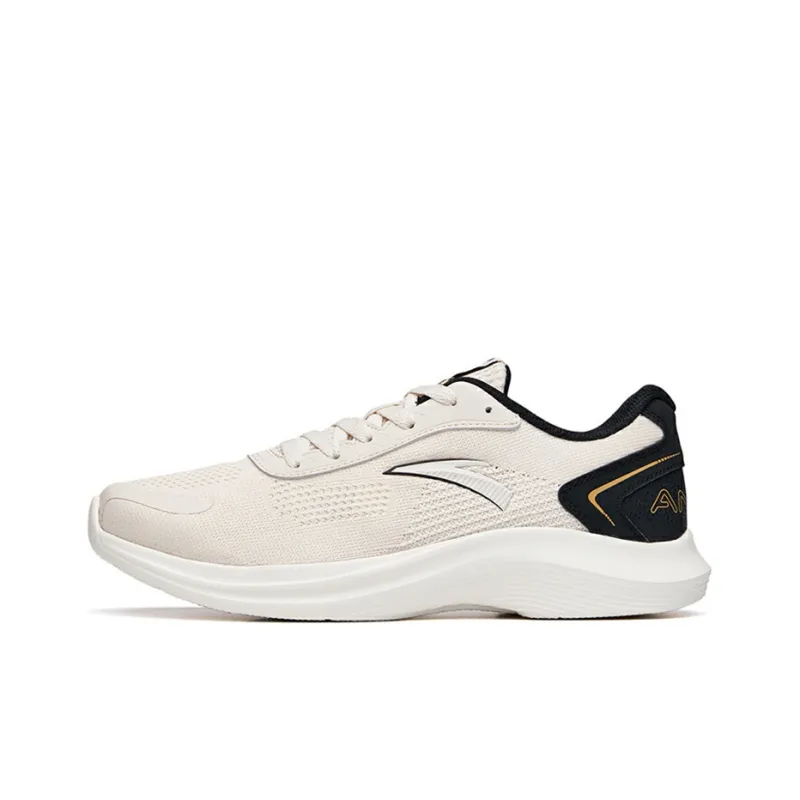 Anta Running Collection Anti-Slip And Wear-Resistant Breathable Low-Top Running Shoes Men's Muddy Sandy Gray-0