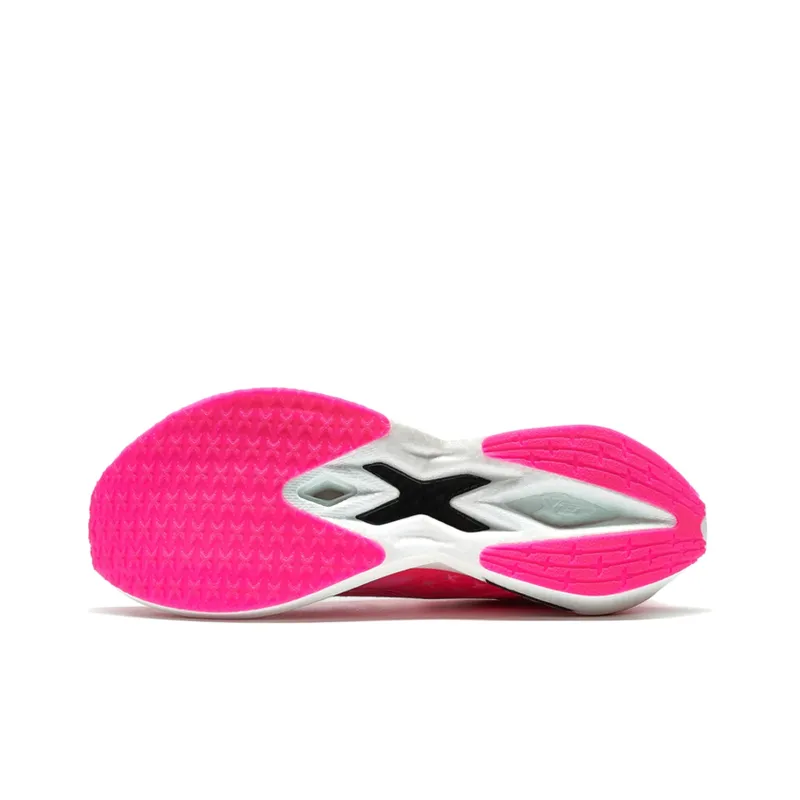 XTEP 160X 2.0 Anti Slip Wear Resistant Low Top Running Shoes Women's Rose Red-2
