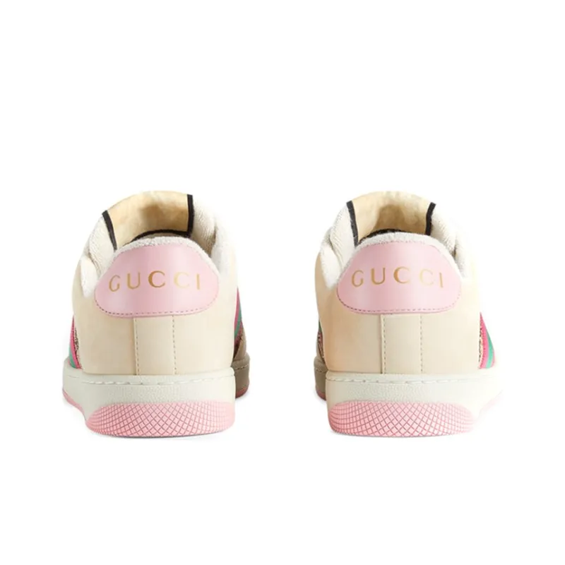 GUCCI Women's Gg Screener 'GG Canvas Beige Pink' Women's-3