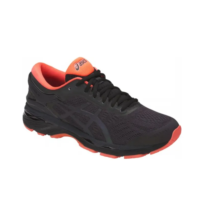 Asics Gel-Kayano 24 Running Shoes Men Low-Top Black/Orange-2