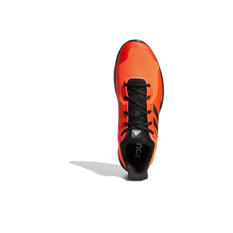 Adidas Fitbounce Wear-Resistant Low-Top Tennis Shoes Men's Orange-4