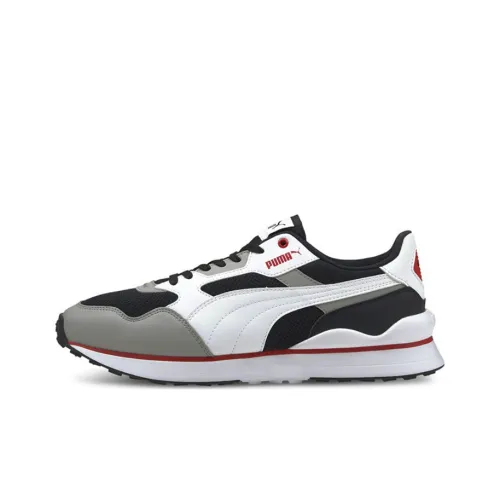 PUMA R78 Futr Low Top Running Shoes Grey/Black/White