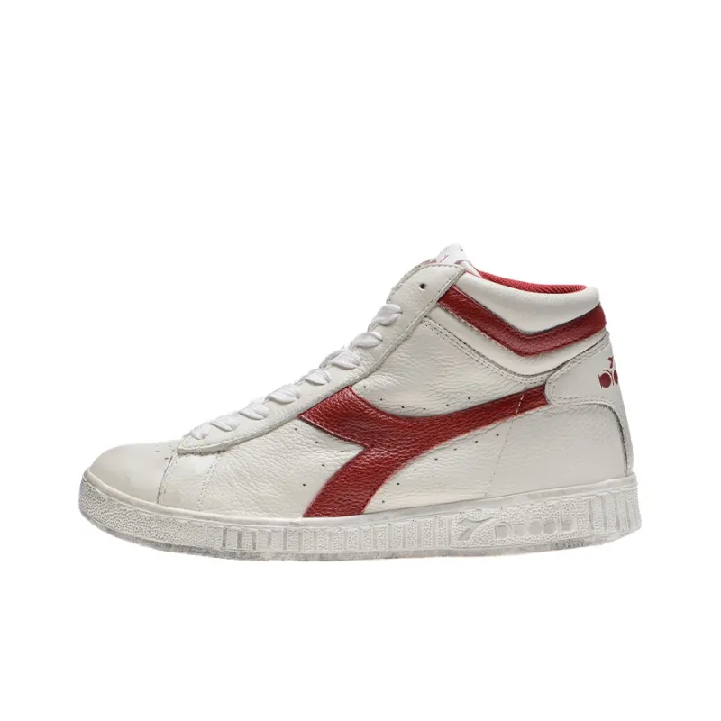 diadora Game L Waxed Row Cut 'White Red Pepper'-0