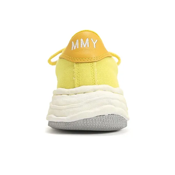 MIHARA YASUHIRO Maison MIHARA YASUHIRO Wayne OG Sole Washed Canvas Low Yellow-3