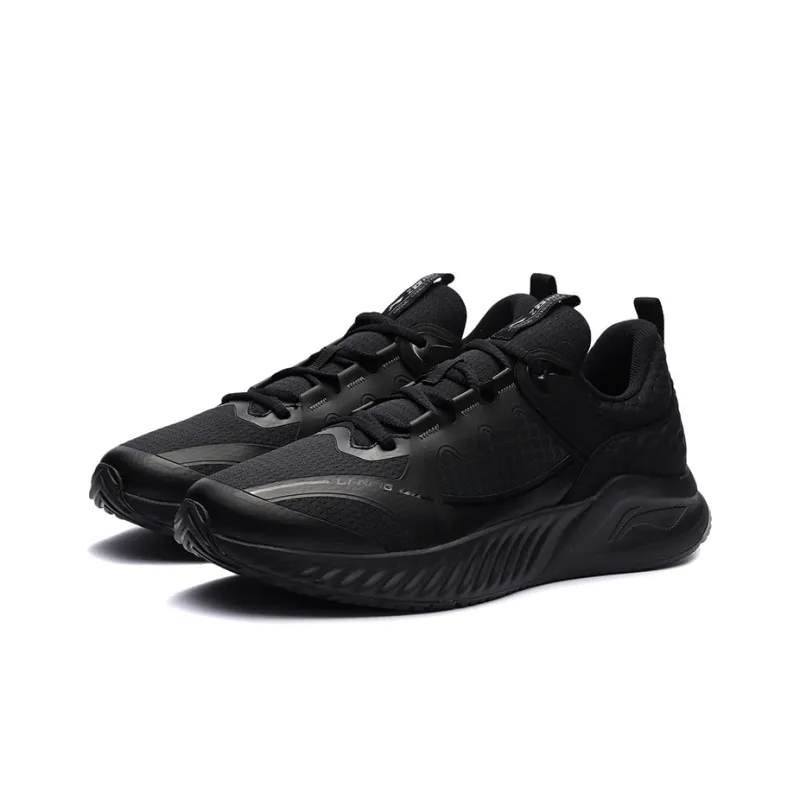 LiNing Soft Zero Cushioning Low-Top Sports Casual Shoes Men's Black-2