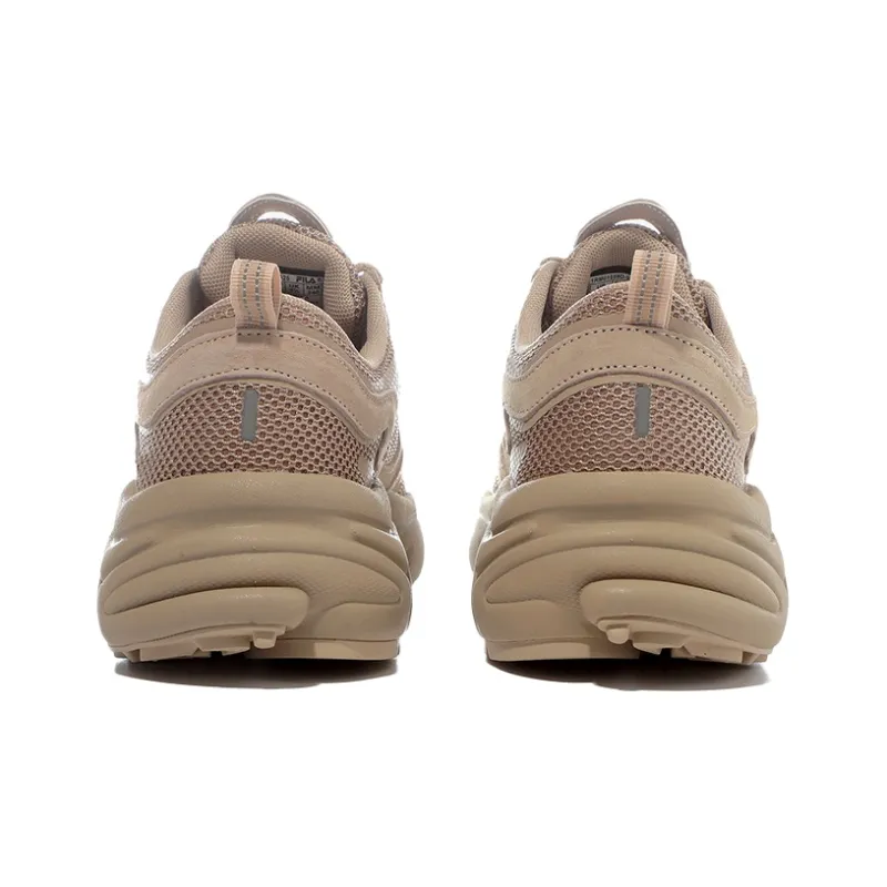 FILA Cushioned Slip Resistant Abrasion Resistant Low Top Casual Shoes Unisex Dark Coffee Korean Style-3