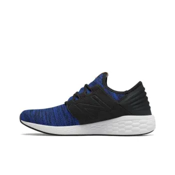 New Balance Cruz Non Slip Shock Absorption Wear resistant Low Tops Sports 'Blue Black'