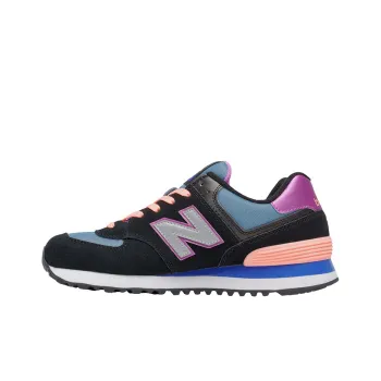 New Balance 574 Series Paradise Awaits Low Top Black/Purple/Blue Women's