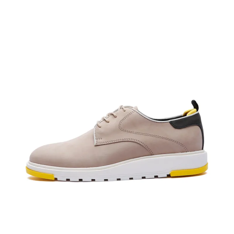 Anthony Miles Skateboard Shoes Men Low Top Light Brown-0