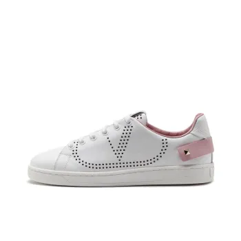 Valentino Women's Backnet Sneaker 'White Light Pink'
