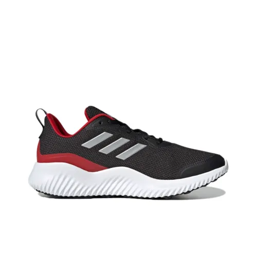 Adidas Alphacomfy Running Shoes Unisex Low-Top Carbon Black/Maroon