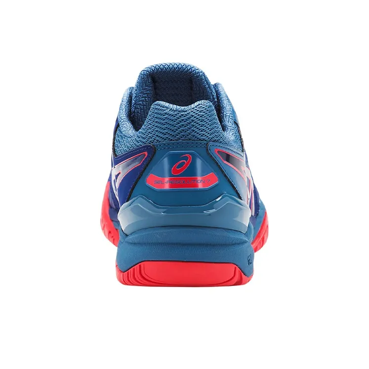 Asics Gel Resolution 7 'Blue Red'-4