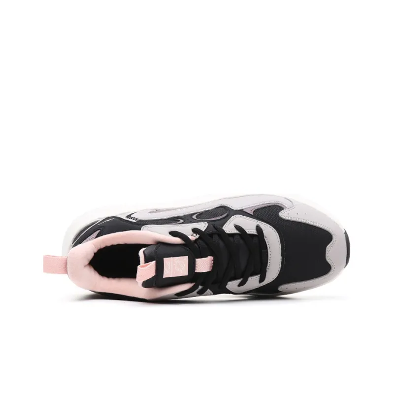 Erke Cushioning Anti Slip And Wear Resistant Low Top Casual Running Shoes Women's Sand-2