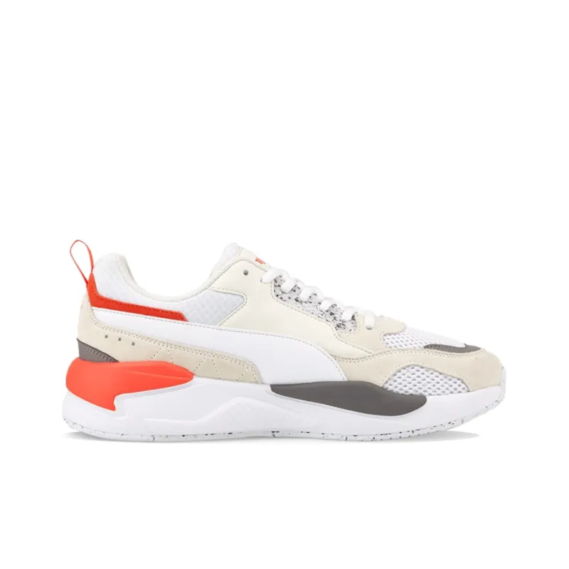 PUMA X RAY Casual Shoes Unisex Low Top White/Orange-1