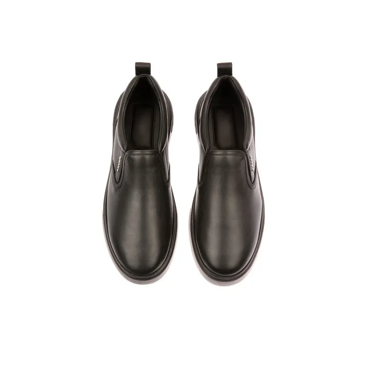 BALLY Mardy Leather Slip-on Sneakers-3
