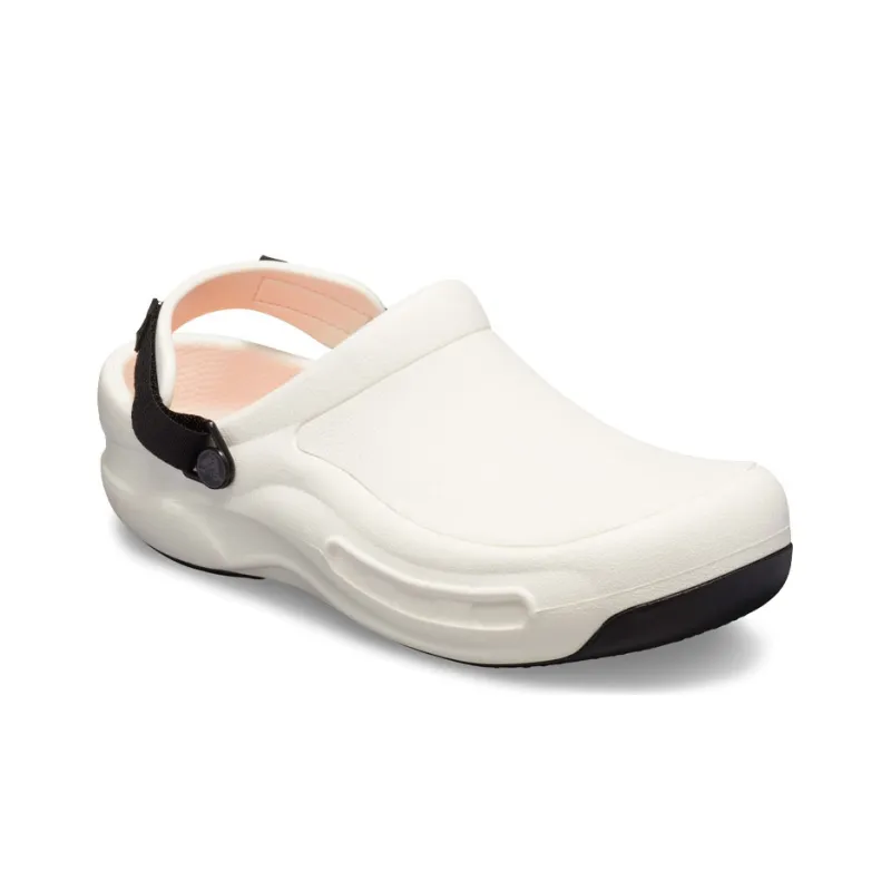 Crocs Bistro Pro Literide Clogs 'White Black Orange'-1