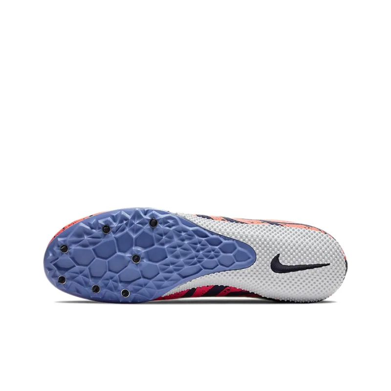 Nike Air Zoom Rival S 9 Spikes 'Paint Splatter Bright Mango Zitron'-5