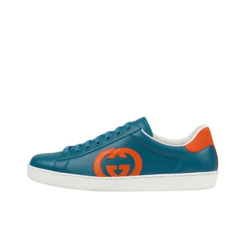 GUCCI Ace Interlocking GG Teal