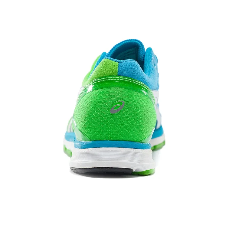Asics Skysensor Glide 4 Low-Top Running Shoes Men's Green Silver-3