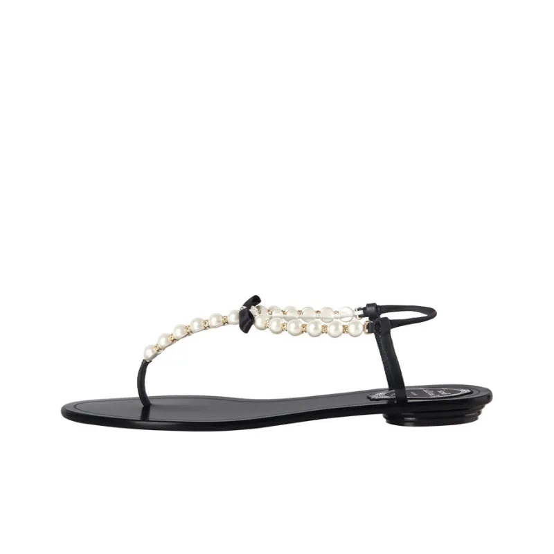 RENE CAOVILLA Eliza Sandal Women's Black-0