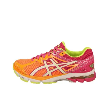 Asics GT-2000 3 Anti-Slip And Wear-Resistant Breathable Low-Top Running Shoes Women's Orange Pink