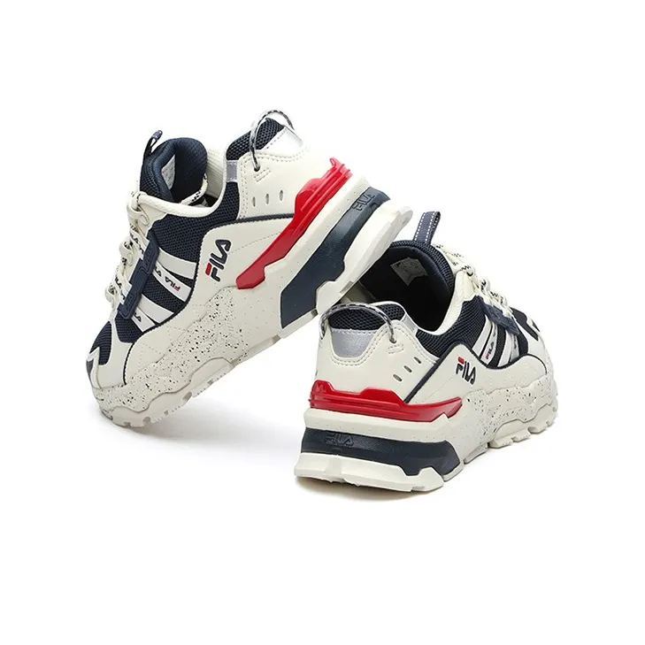 FILA Fashion Sneakers Low top White/Blue/Red-5