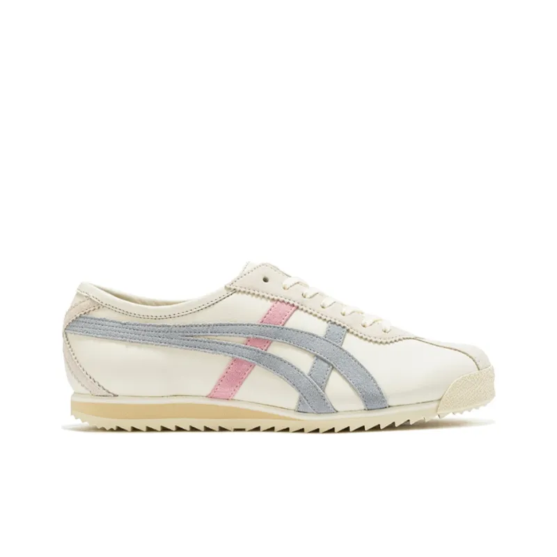 Onitsuka Tiger LimberLimber 66 Prestige Abrasion Resistant Low Top Running Shoes Women's White Blue Pink-1