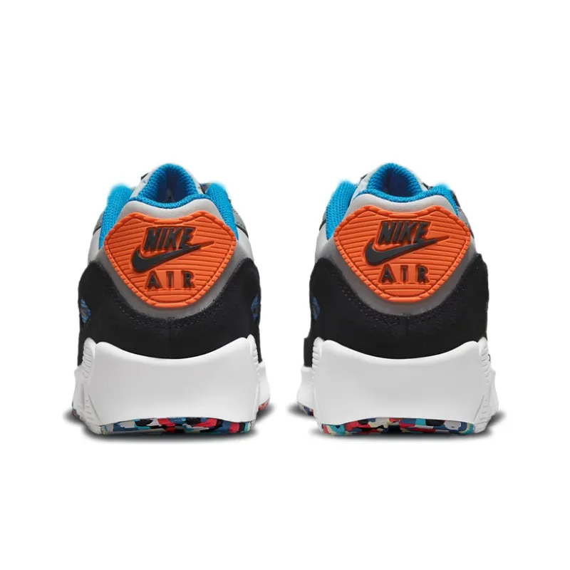 Nike Air Max 90 Cushioning Anti-Slip And Wear-Resistant Coverage Low-Top Running Shoes Women's-4
